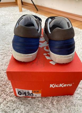 Кросівки шкіряні kickers, оригінальні в коробці!6 фото