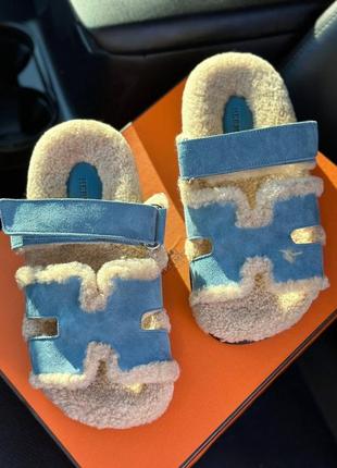 Шлепанцы hermes