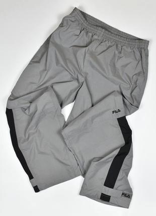 Спортивные штаны fila размер xxl 2xl винтаж нейлон1 фото