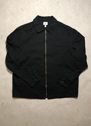 Сорочка h&amp;m relaxed fit overshirt casual vintage outdoor full zip