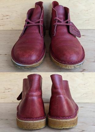 Туфлі ботинки clarks originals desert boots wallabee timberland ecco5 фото