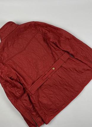 Стеганная куртка с поясом barbour international polar quilt2 фото