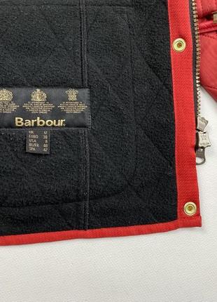 Стеганная куртка с поясом barbour international polar quilt5 фото