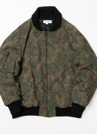 Soulland carter bomber jacket &nbsp;camoflage мужской бомбер