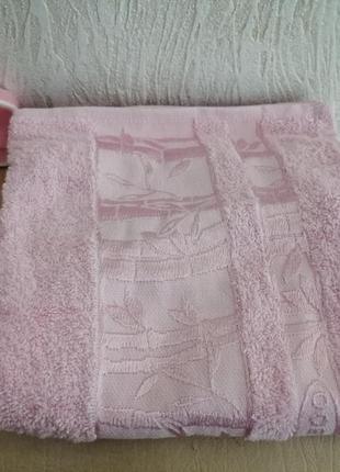 Бамбукове рушник 50*90, туреччина, в наявності забарвлення4 фото