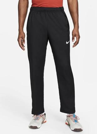 Штаны nike team dri-fit black dm6626-010