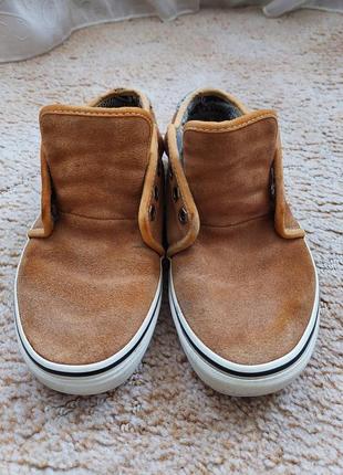 Кеди замшеві унісекс, кросівки vans2 фото
