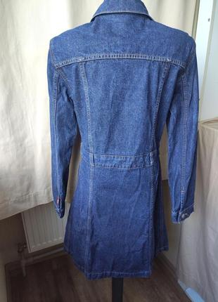 Джинсовый плащ levi's 3