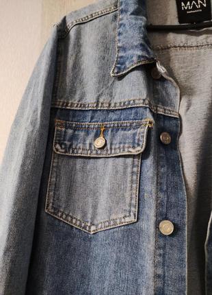 Джинсовая куртка, мужская джинсовая куртка2 фото