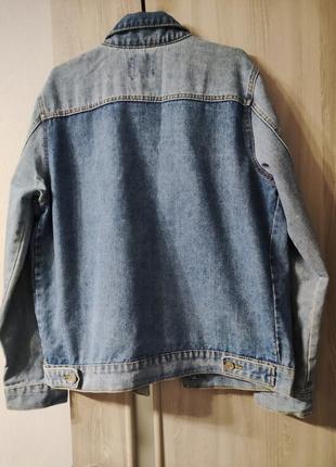Джинсовая куртка, мужская джинсовая куртка3 фото
