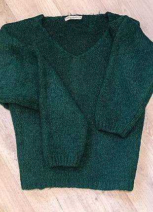 Теплий светр кофта тренч