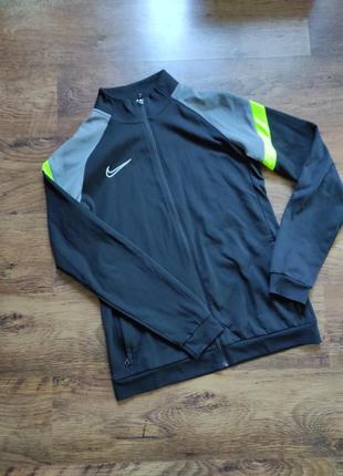 Nike олімпійка, спортивна кофта, футбольна зіпка фліс, лонгслів5 фото