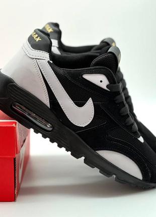 Мужские  nike air max white black 2022