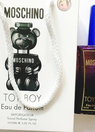 Тестер мужской moschino toy boy, 50 мл, сумка.