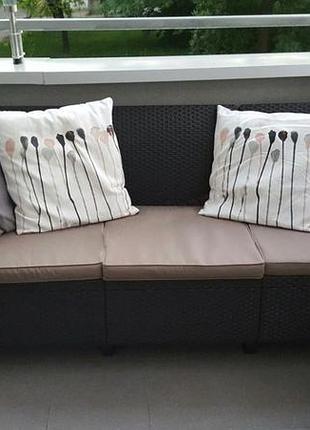 Диван садовый keter corfu love seat max 9