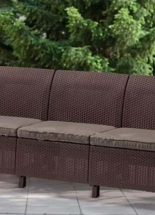 Диван садовый keter corfu love seat max 10