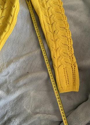 Желтый свитер6 фото