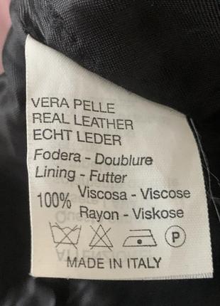 Кожаные тонкие штаны итальялия 🇮🇹6 фото