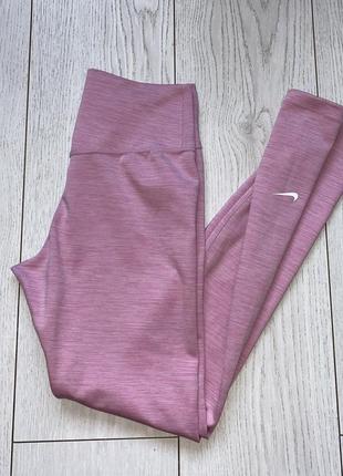 Женские спортивные лосины nike dri-fit size s