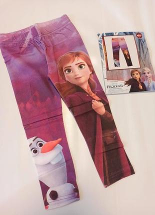 Лосинки frozen disney (немечки) яркие и очень красивые) размер 86/92 и 98/104