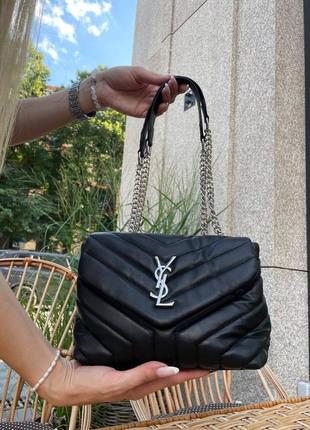 Сумка ysl 25 чорна