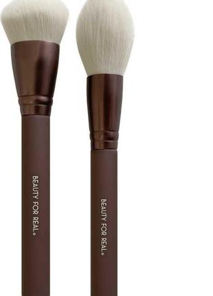 Beauty for real perfect precision complexion brushes - powder + complexion2 фото