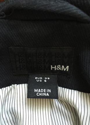 Пальто чёрное h&m3 фото