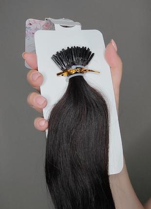 Натуральные человеческие волосы для капсульного наращивания6 фото