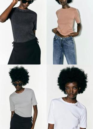 Футболка zara xs-xl