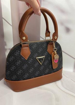 Сумка guess brown1 фото