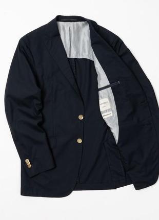 Windsor zero jacket blue wool loro piana мужской пиджак