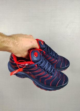 Nike air max plus tn blue&red5 фото