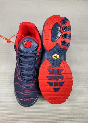 Nike air max plus tn blue&red3 фото