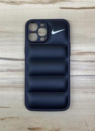 Новый пуферный чехол пуховик nike  на iphone 14 pro max