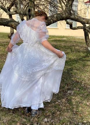 Уникальное винтажное свадебное платье 19 ст.2 фото