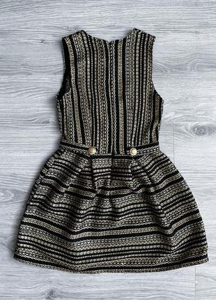 Новий твідовий сарафан в стилі chanel xs s ручна робота сукня3 фото