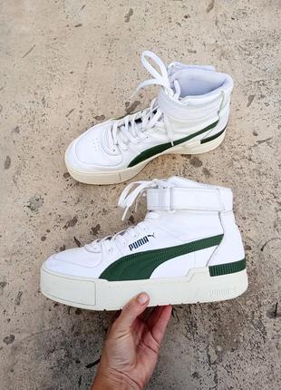 Кроссовки кожаные puma cali sport1 фото