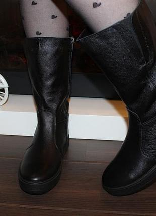 Жіночі зимові чоботи, сапоги.р.36-42 натуральна шкіра