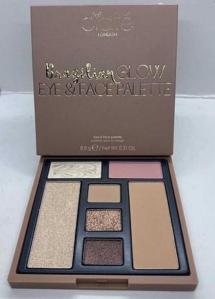 Ciaté london brazilian glow eye & face palette in light medium