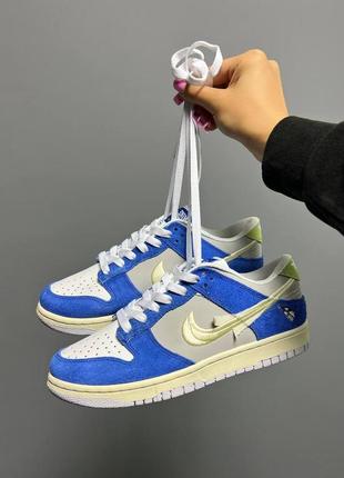 Кросівки fly streetwear x nike sb dunk low pro 'gardenia'