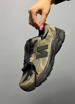 Кросівки чоловічі jjjjound x new balance 990v3 'brown'