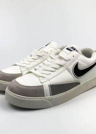 Кроссовки nike blazer low white2 фото