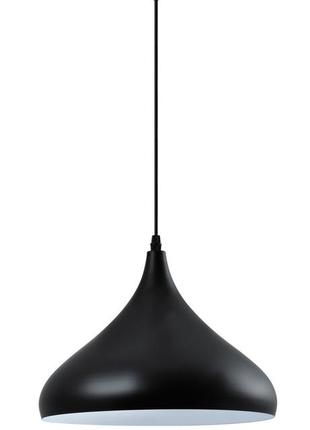 Люстра металлическая подвесная luce black e27 ip20