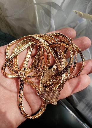 Tara w.germany винтажная цепочка колье7 фото