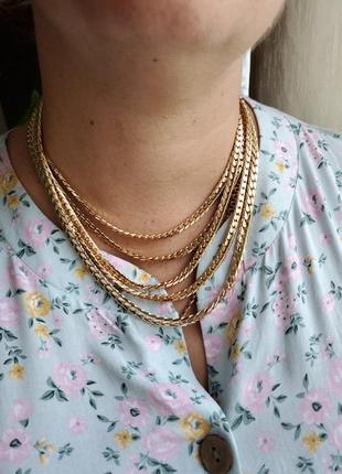 Tara w.germany винтажная цепочка колье8 фото