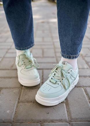 Nike air force 1 pixel ghost aqua