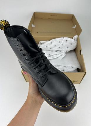 Dr.martens 25345001-1460-bex ботинки black smooth, оригинальные ботинки др мартенс4 фото