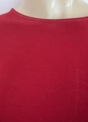 Трикотажное красное платье/s/ brend kiomi5 фото