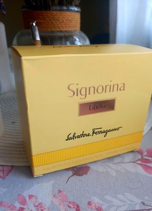 Парфюмированная вода signorina libera salvatore ferragamo3 фото