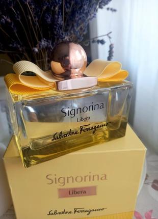 Парфюмированная вода signorina libera salvatore ferragamo6 фото